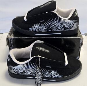 Osiris Serve x Maxx242 PRAYER Praying Skull Hands Skateboarding Shoe